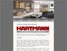 Tablet Screenshot of hartmann-meble.pl